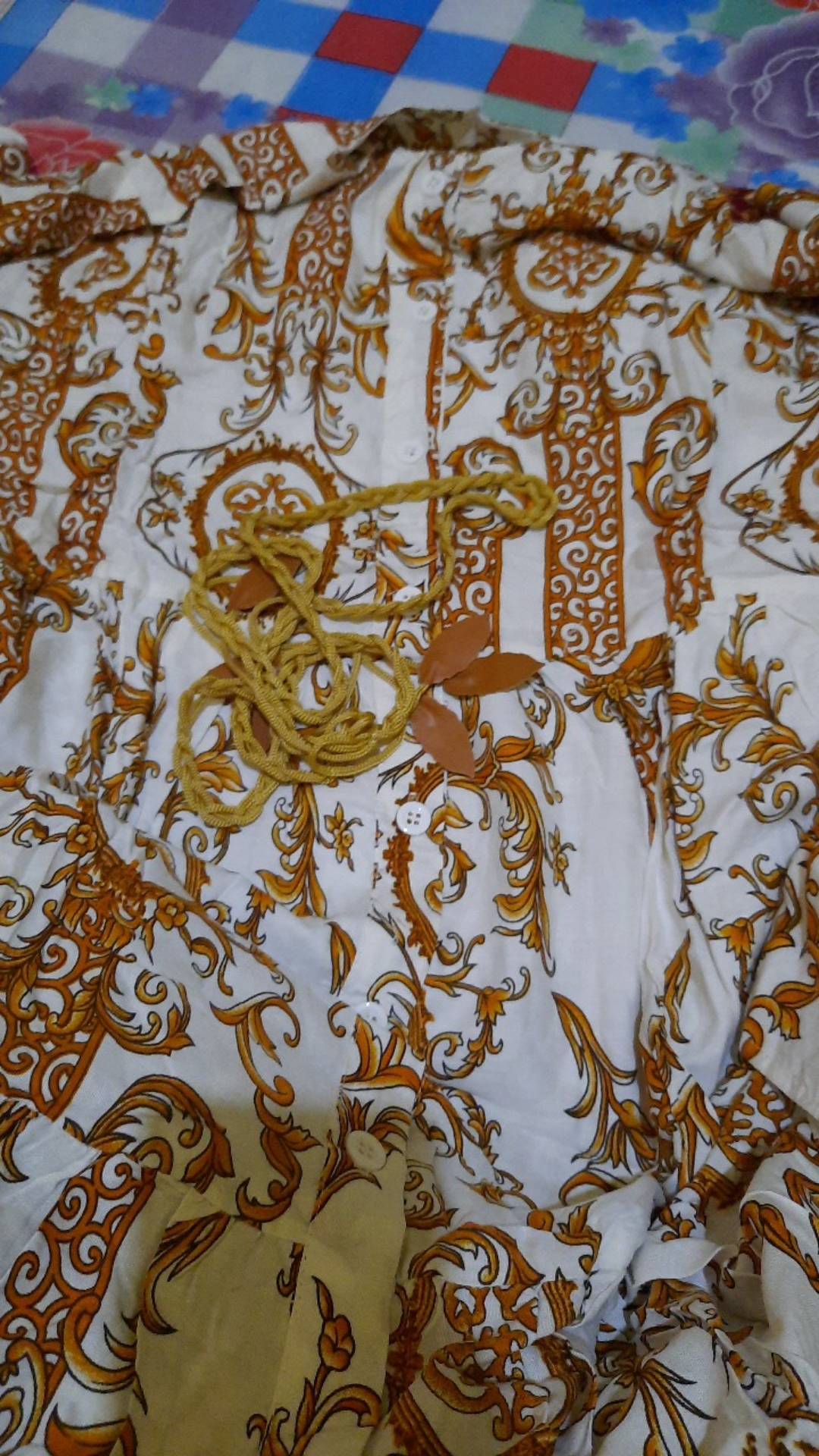 Tunik Isyana Rayon Sultan Kerah Kancing Busui Free Belt Jumbo Bumil Busui Cantik Batik Syahrini