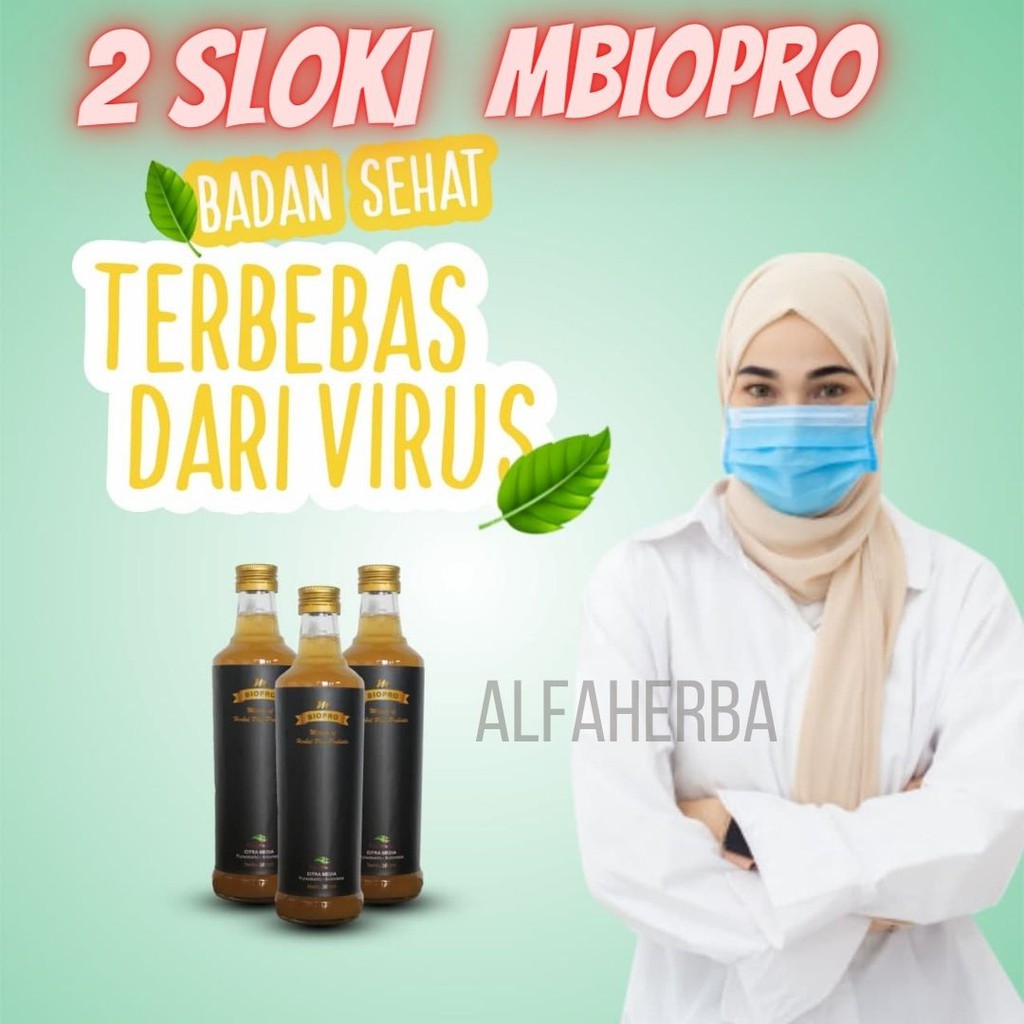M BIOPRO Herbal Meningkatkan Imunitas Tubuh Daya Tahan Tubuh Terbebas Dari Virus ORIGINAL 100%