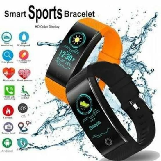 Jam Gelang Pintar | SmartBand Cognos B11 Smartwatch Heart Rate Monitor