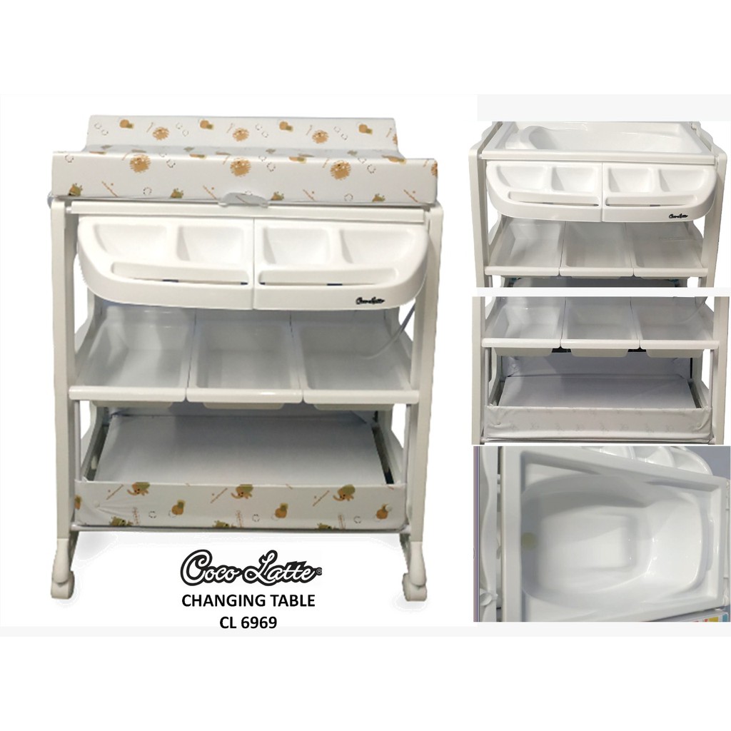 Cocolate Baby Changing Table Cl 6969 Shopee Indonesia