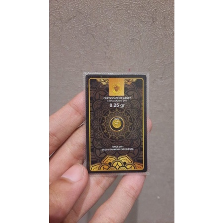 Emas Murni Logam Mulia Mini Gold