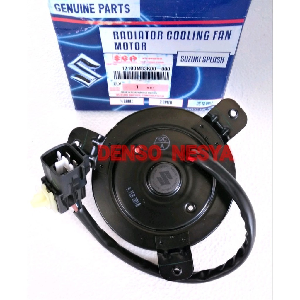 Dinamo Motor Fan Kipas Extra Ekstra Fan Extrafan Radiator Ac Mobil Suzuki Splash New Baru Shopee Indonesia