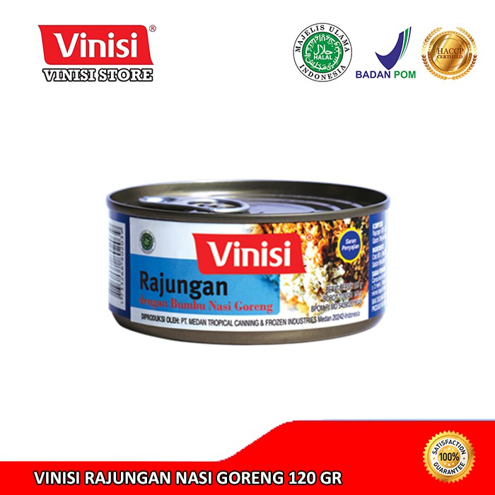 

Vinisi Bumbu Nasi Goreng Rajungan 120 Gr / Rajungan