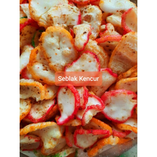 

250gr Seblak kencur/kerupuk bantat/kerupuk pedas/snack kiloan