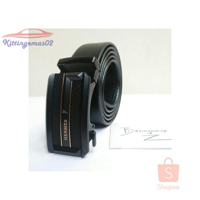 IKAT PINGGANG PRIA GESPER SABUK KTG2I1935 REL KULIT IMPORT HERMES 1