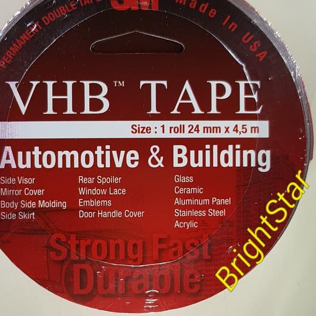 

Murah 3M Double tape VHB 24mm (Doubletape VHB 24 mm) paling dicari ノ.