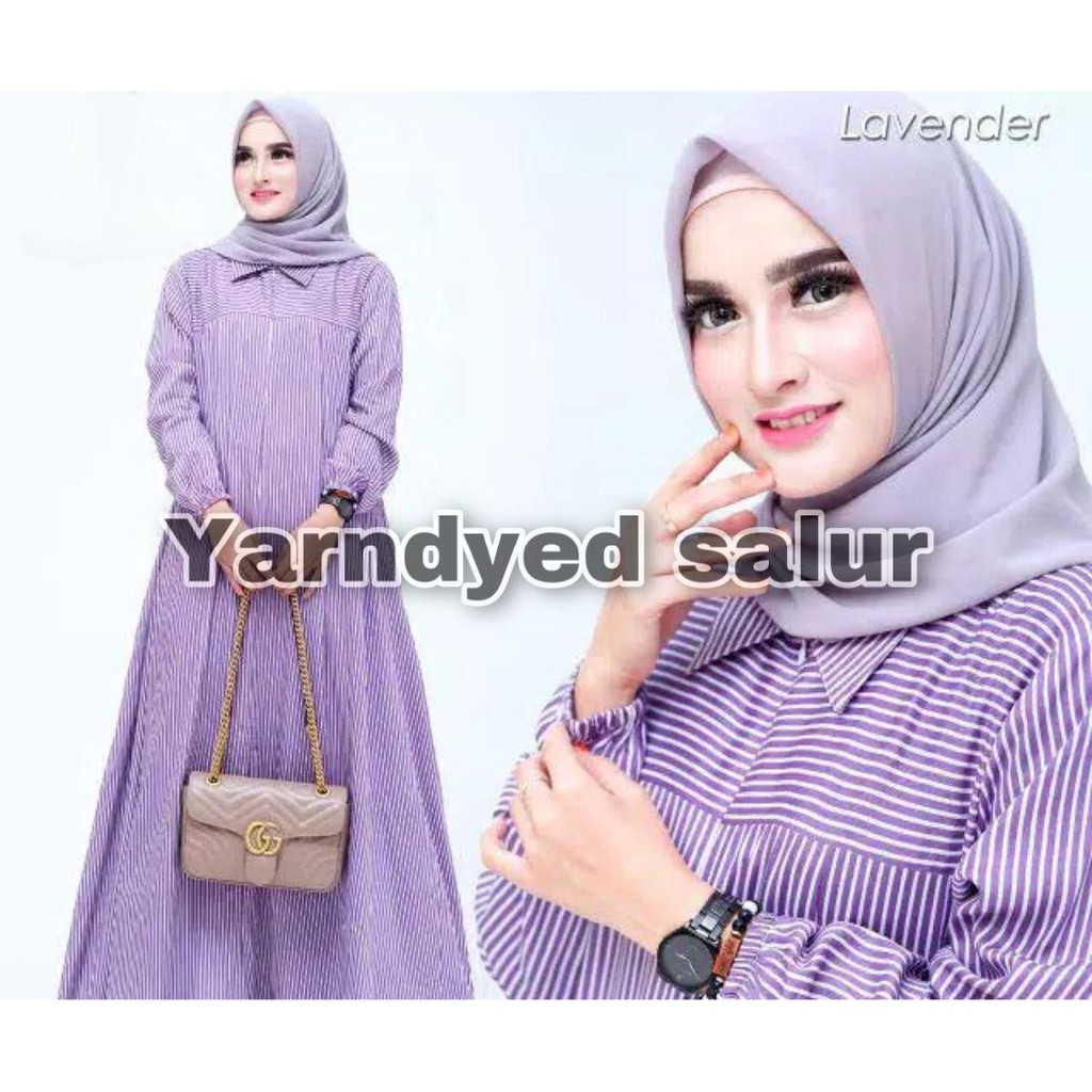 bahan multi kain katun gingham tenun yarndyed salur kotak garis basic basik