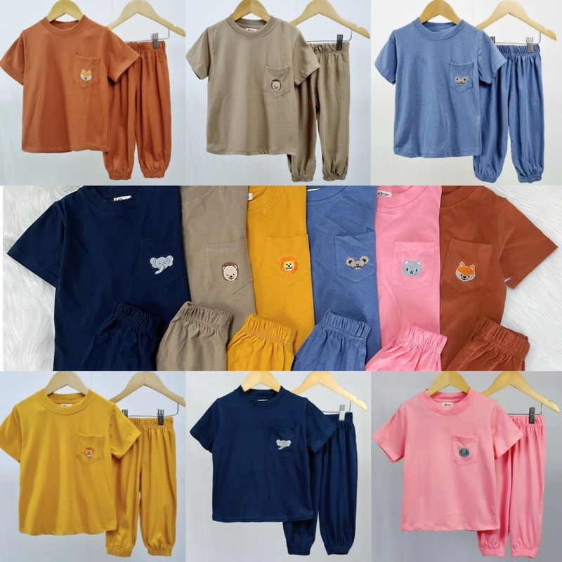 IL - SET JOJO UNISEX ANAK / SETELAN JOGGER ANAK - SETELAN ANAK SMILEE JOJO