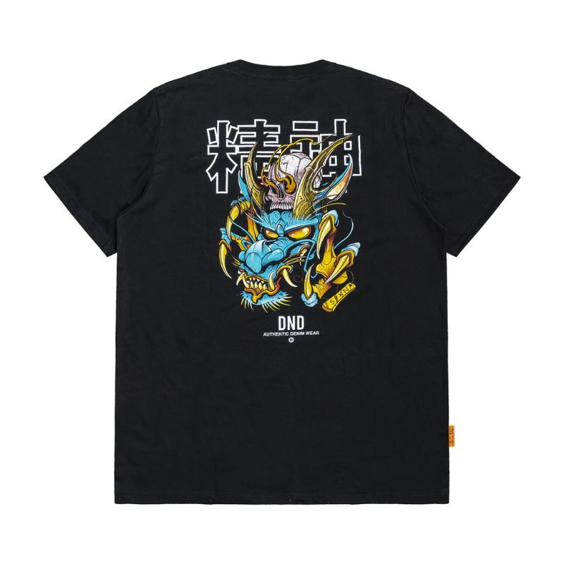 kaos DND baju denndev motif jepang blue dragon