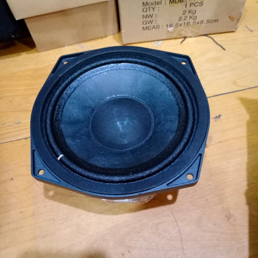 speaker komponen component ashley md 65  md65 6,5in original