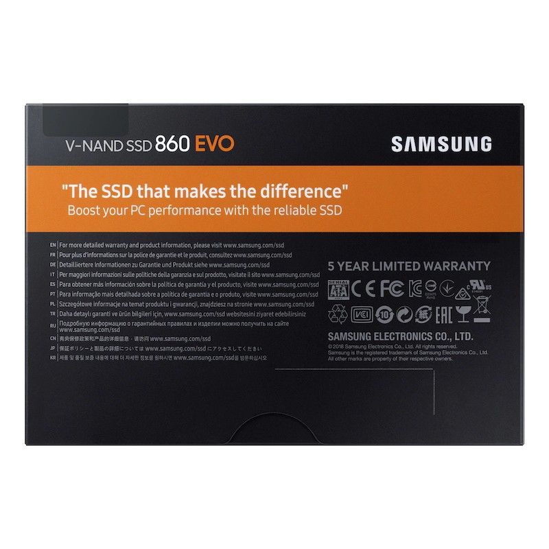 SSD SAMSUNG 860 EVO 1TB SATA III 2.5&quot; RESMI