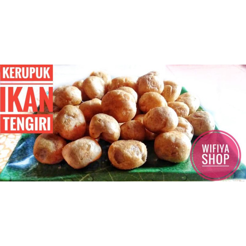 Jual Krupuk Kerupuk Ikan Tenggiri Makanan Ringan 250 Gram Shopee