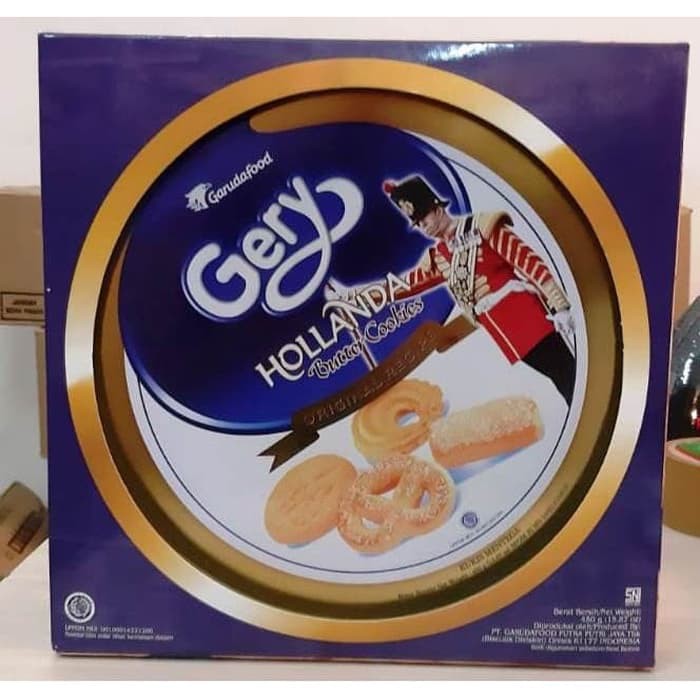 

Gery Holanda Butter Cookies 450 gram