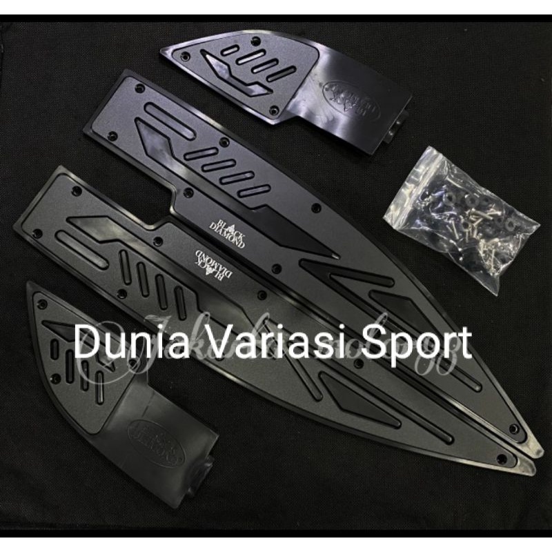 Bordes/Karpet Pijakan Kaki PCX 160 New Black Diamond Original