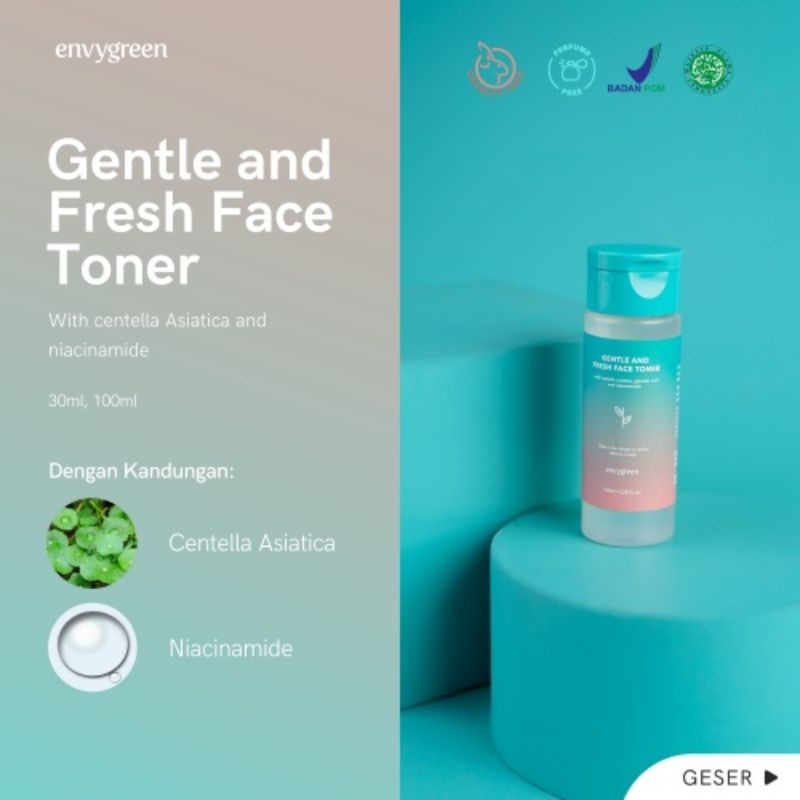 ENVYGREEN GENTLE AND FRESH FACE TONER