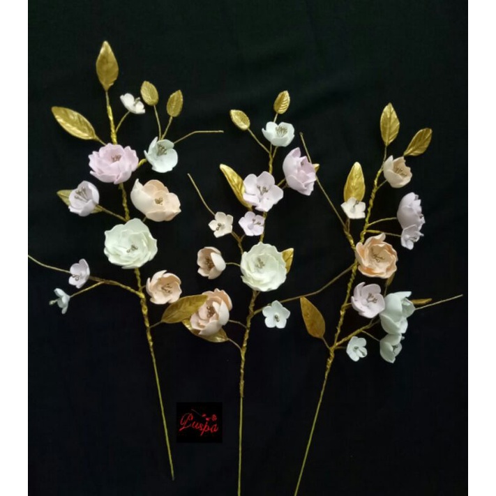 

(481/PRAC1) Gumpaste Flower Sugar Flower/Bunga Gumpaste Filler Flower
