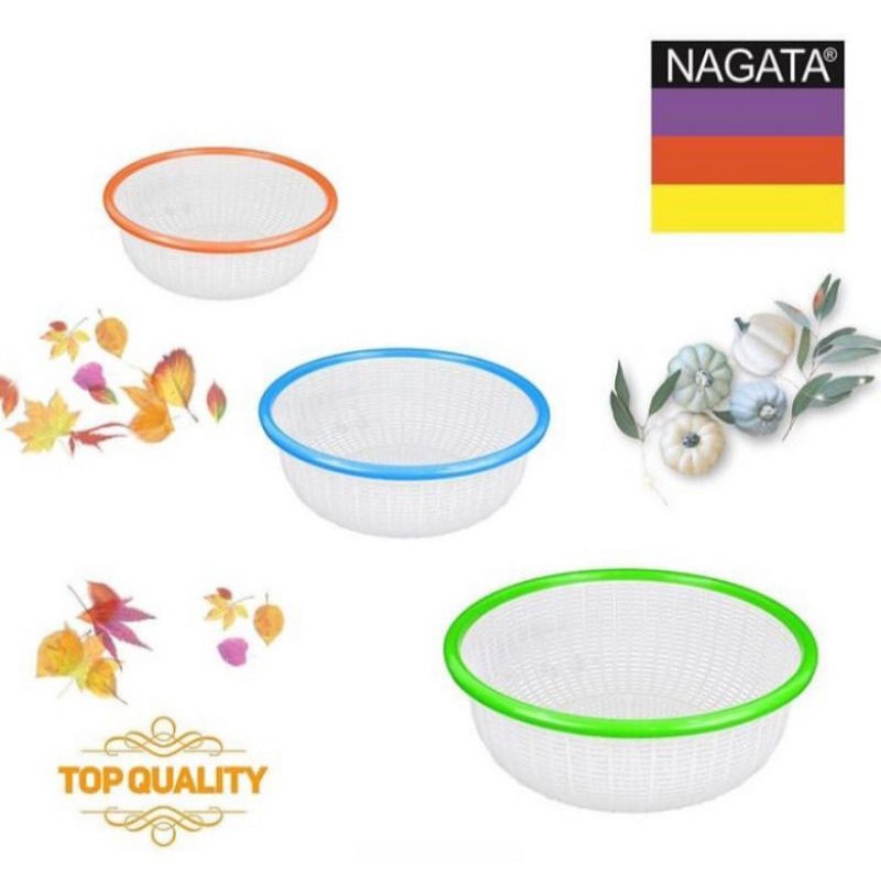 bakul plastik kecil Nagata 910/ baskom berlubang