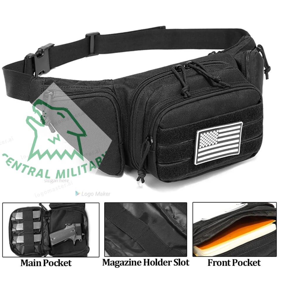 READY Tas Pistol Multifungsi - Tas Selempang Pinggang Tactical