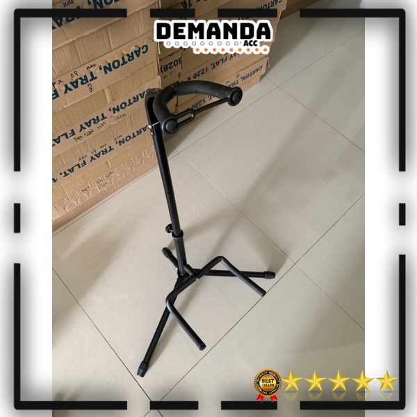 Stand gitar triple / stand untuk 3 gitar sekaligus mantap