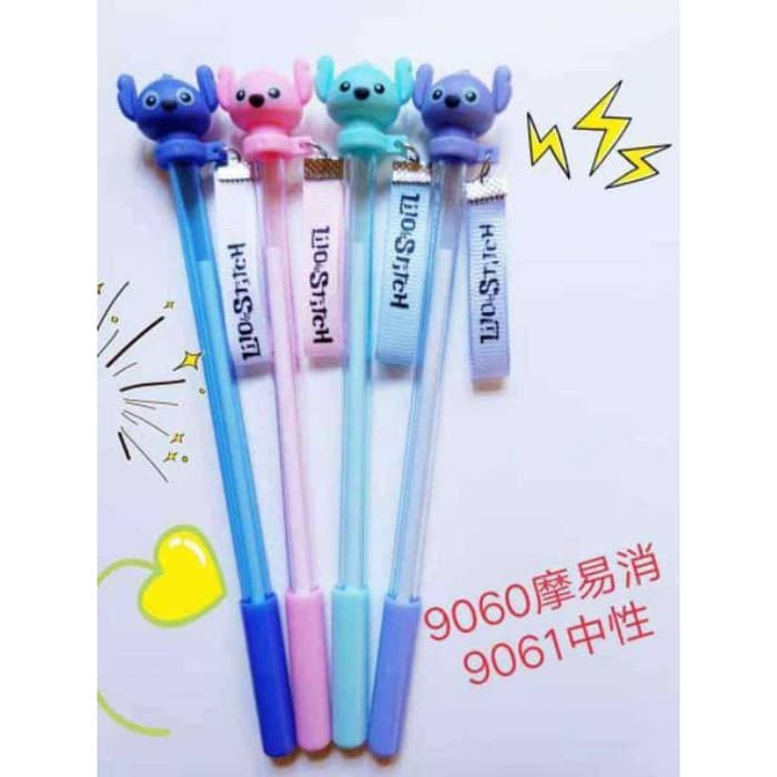 

TERBARU PULPEN LILO STITCH TALI / GEL PEN KARAKTER PENA LUCU SOUVENIR BOLPOIN
