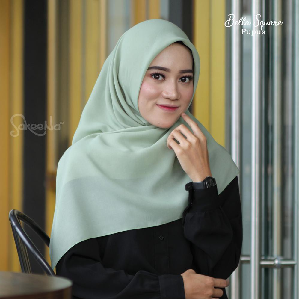 Cod Bella Square Hijau Pupus