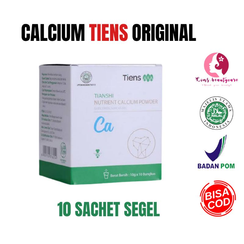CALCIUM TIENS ORIGINAL | PENINGGI BADAN TIENS