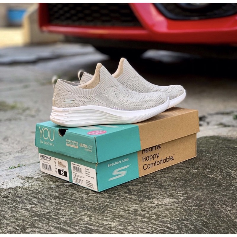 Sepatu SKECHERS YOU WAVE-VIRTUE NATURAL 132005/NAT (WOMEN)