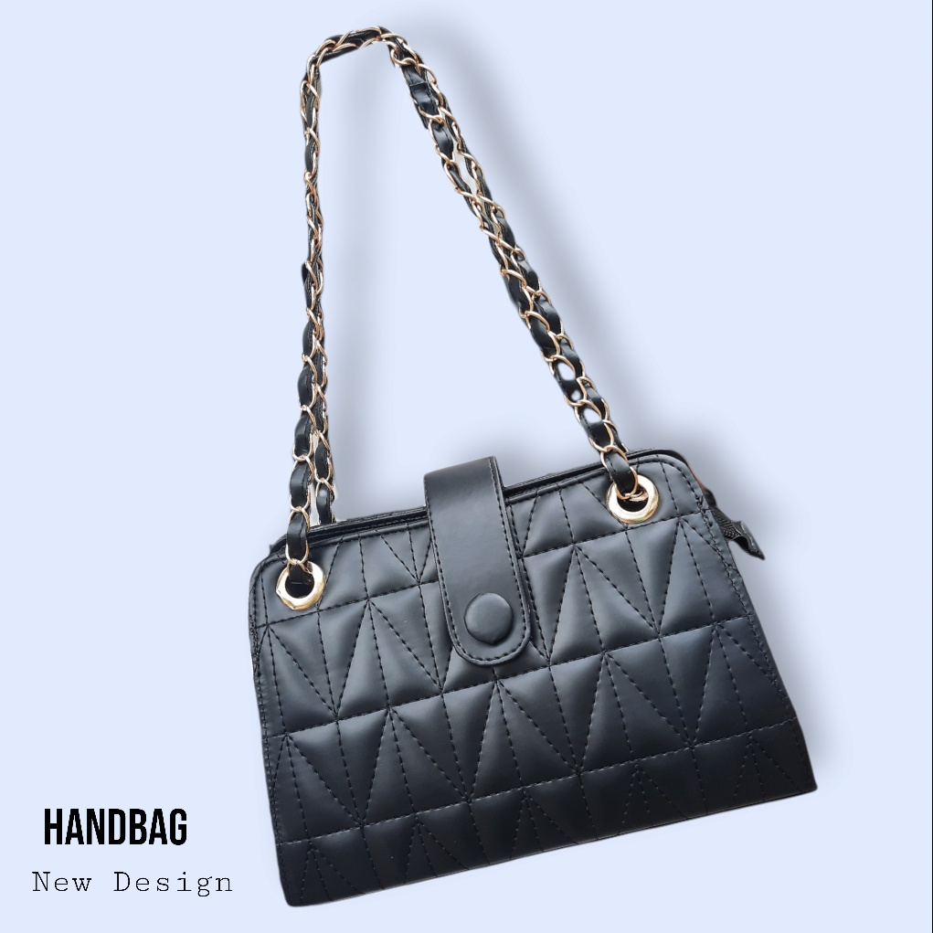 Tas Selempang Wanita Sling Bag Tas Bahu Shoulder Bag Tas Jinjing Rantai Handbag Crossbody Wanita Pesta Kasual Lucu Polos Model Terbar Kekinian Vintage Gendis