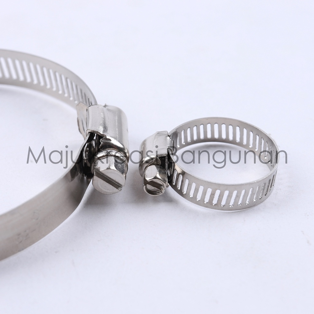 Klem Pengunci Selang Cincin Besi Gas LPG Regulator Hose Clamp 1/2 3/4 7/8 5/8 1 1 1/4 2 3 Inch Inci