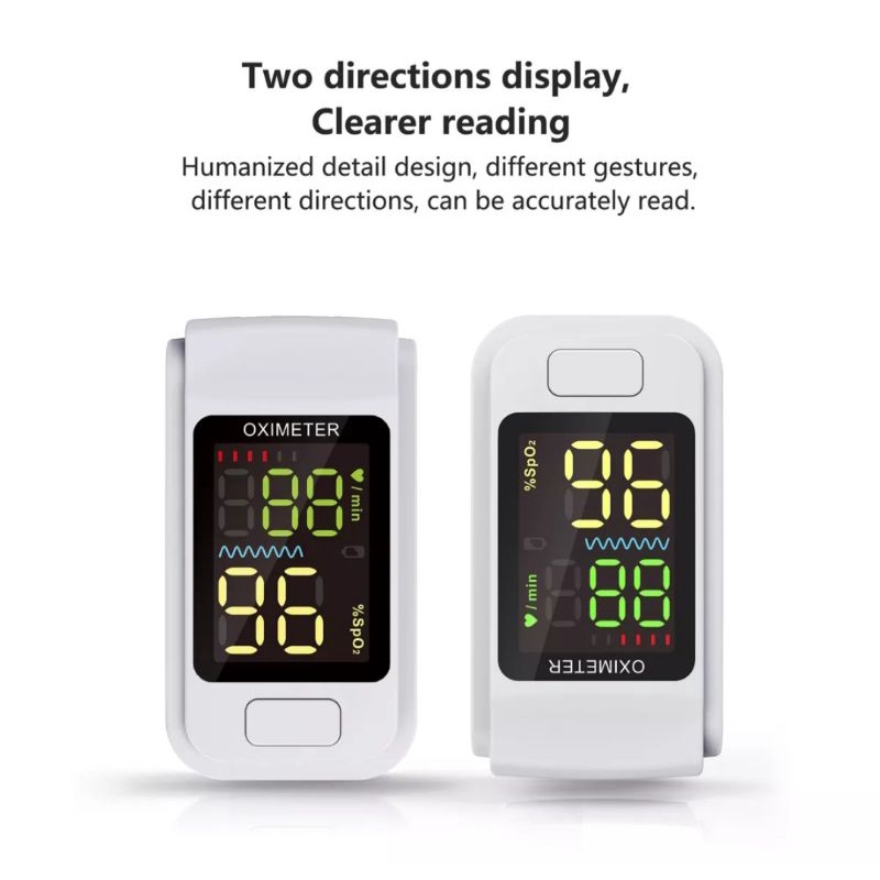 Fingertip Pulse Oximeter Oximetry Sp02  Oxymeter Saturation Monitor