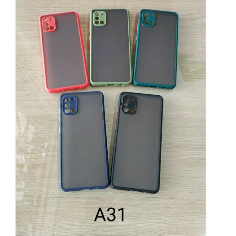 Slikon terbaru tipe Hp Samsung A31 My Choise Case Dove Bumper Aero Fuze Macaroni