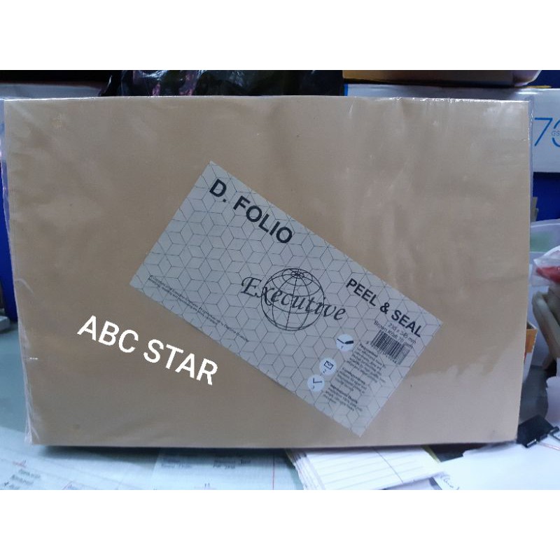 

Amplop Coklat Folio