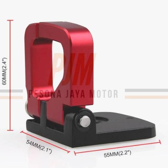 Gantungan Barang motor Gozima Model Kotak Lipat &amp; Tutup Universal Nmax,Aerox,Xmax,Vario125,1