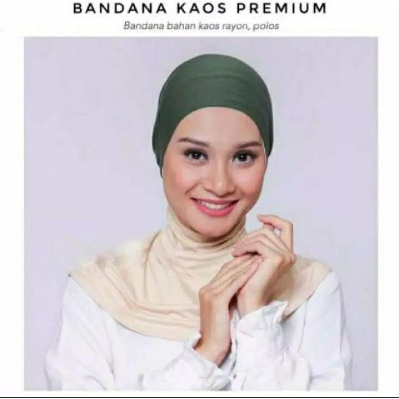 Inner Hijab Dalaman Kerudung Bandana Kaos Rayon Premium