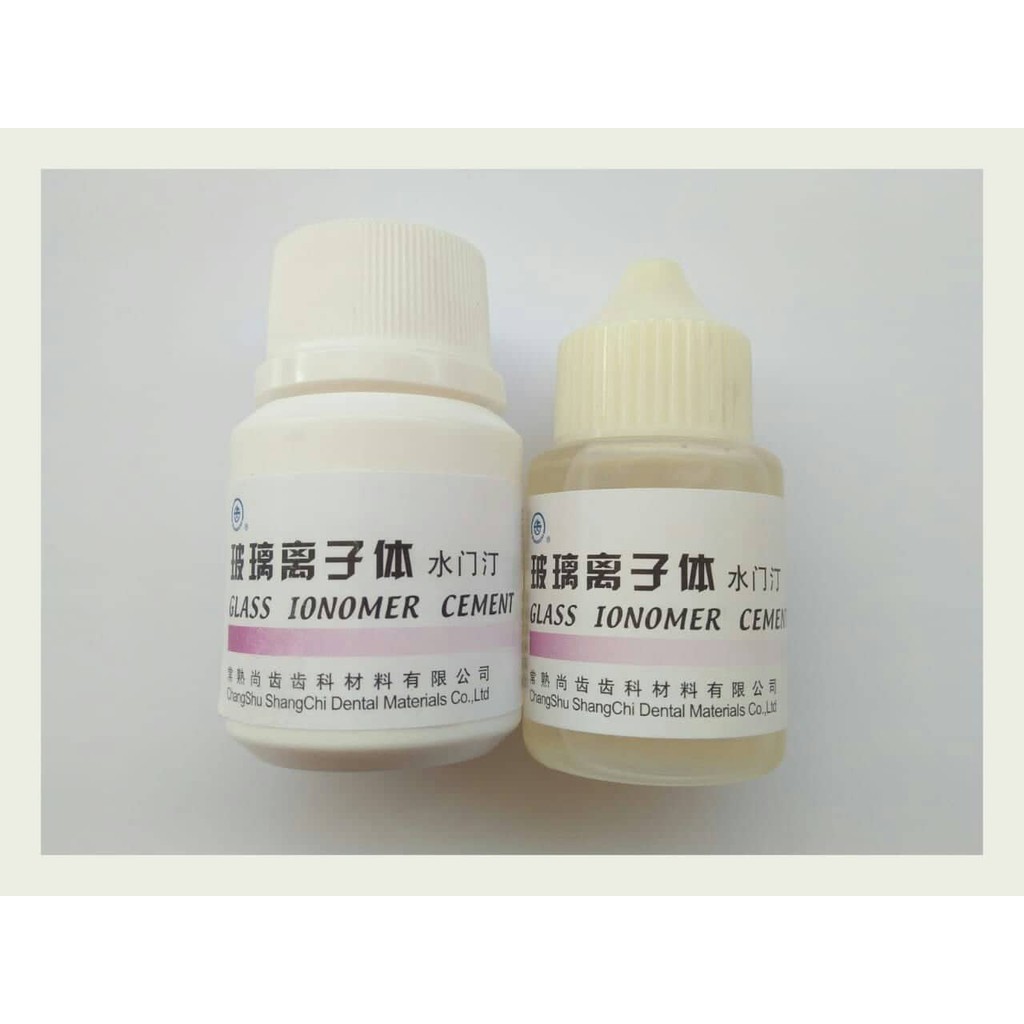 GIC Glass Ionomer Cement Bahan TambaL Gigi Lem Gigi Lem Behel Lem Ortho