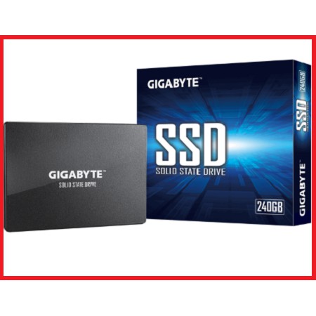 SSD 240 GB GIGABYTE Solid State Drive 2.5&quot; SATA #