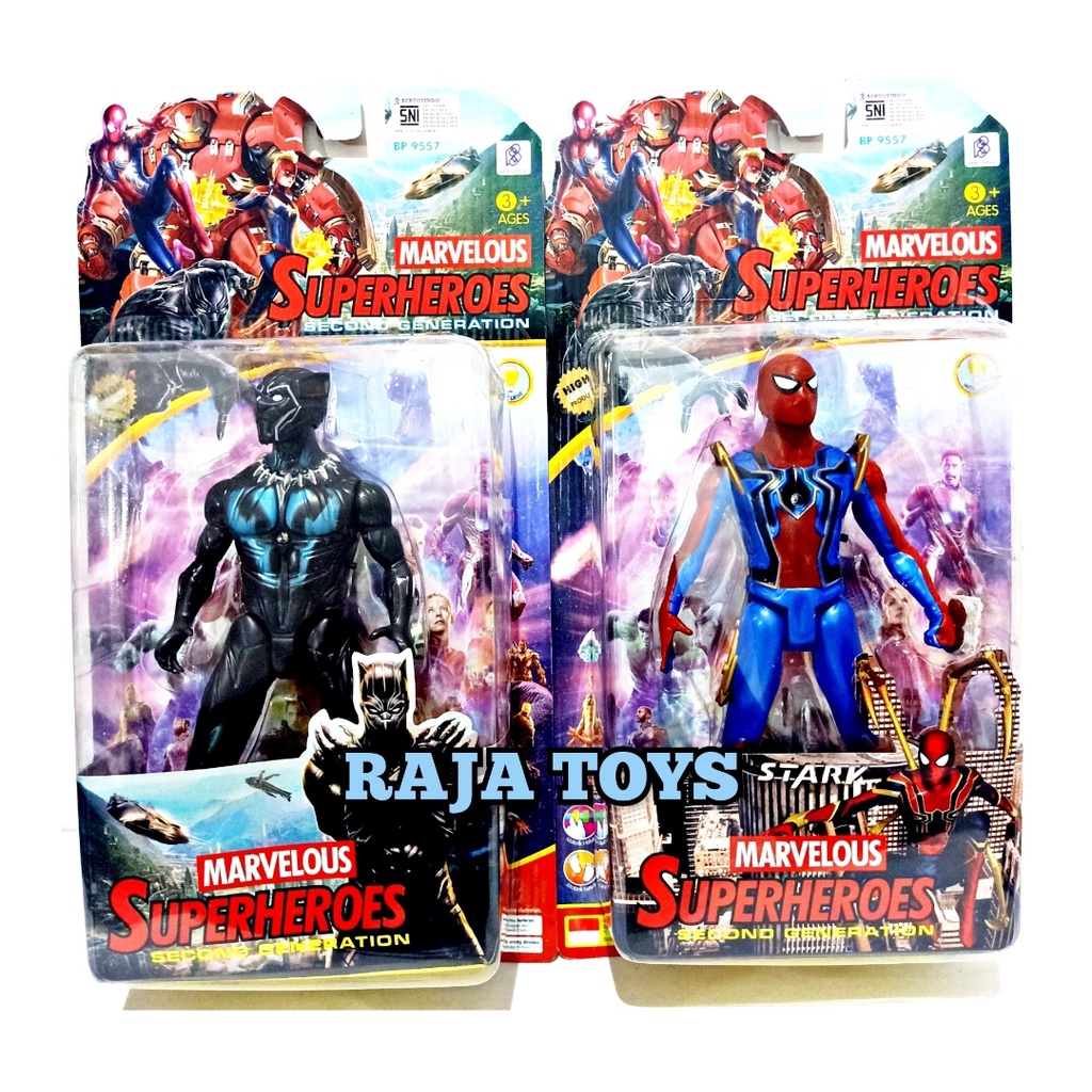 MAINAN ROBOT MARVELOUS SUPERHEROES BP 9557