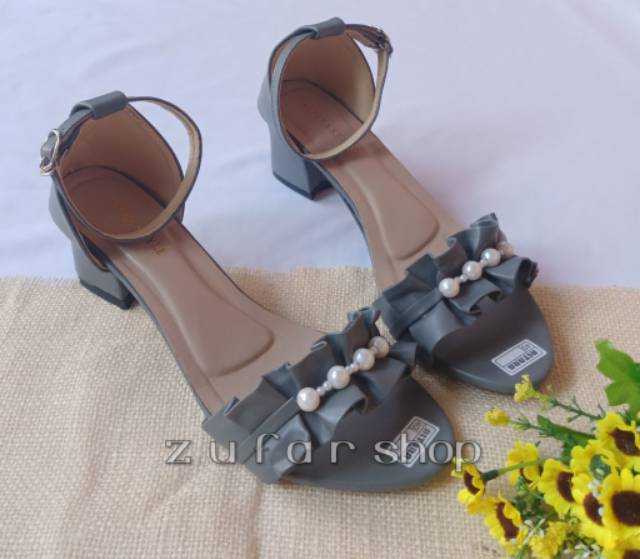 ZUFAR - Kirei Heels Wanita (AG-42) HEELS SANDALS VIRAL gitu loh / SANDAL HEELS MUTIARA