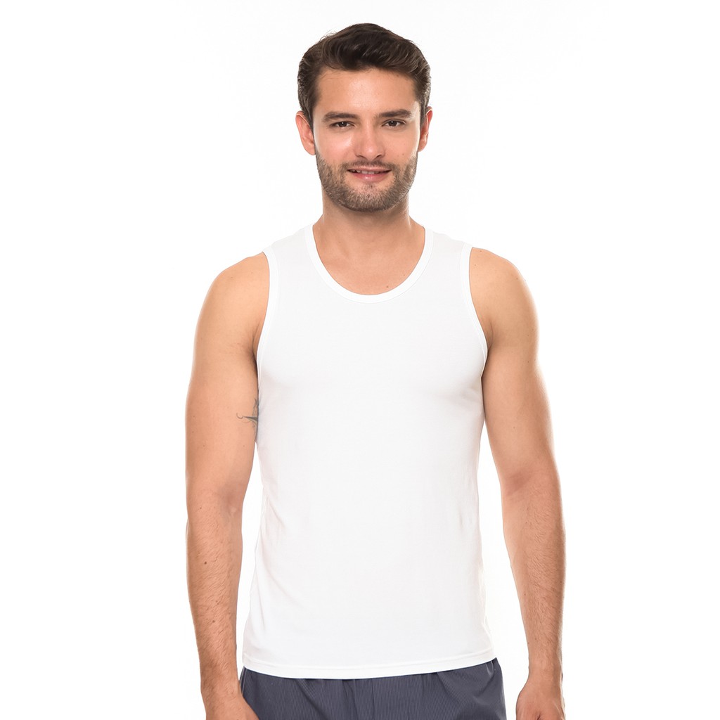 Jockey Tank Top Undershirt M-Tuhheb516O003 White