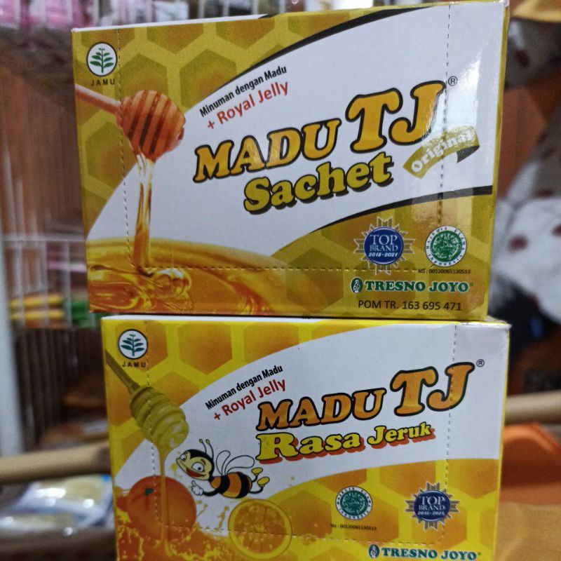 

madu tj 1 box isi 12 sachet