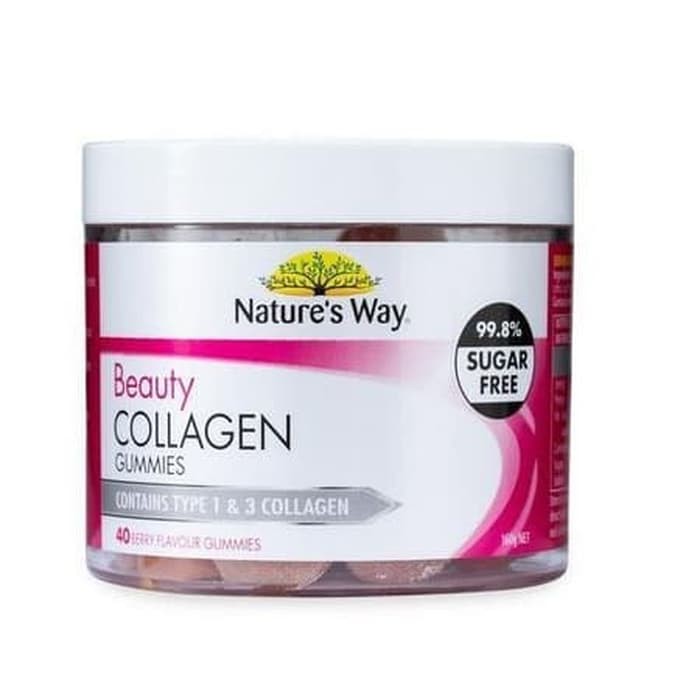 Natures Way Beauty Collagen Gummies 40 BerryGummies