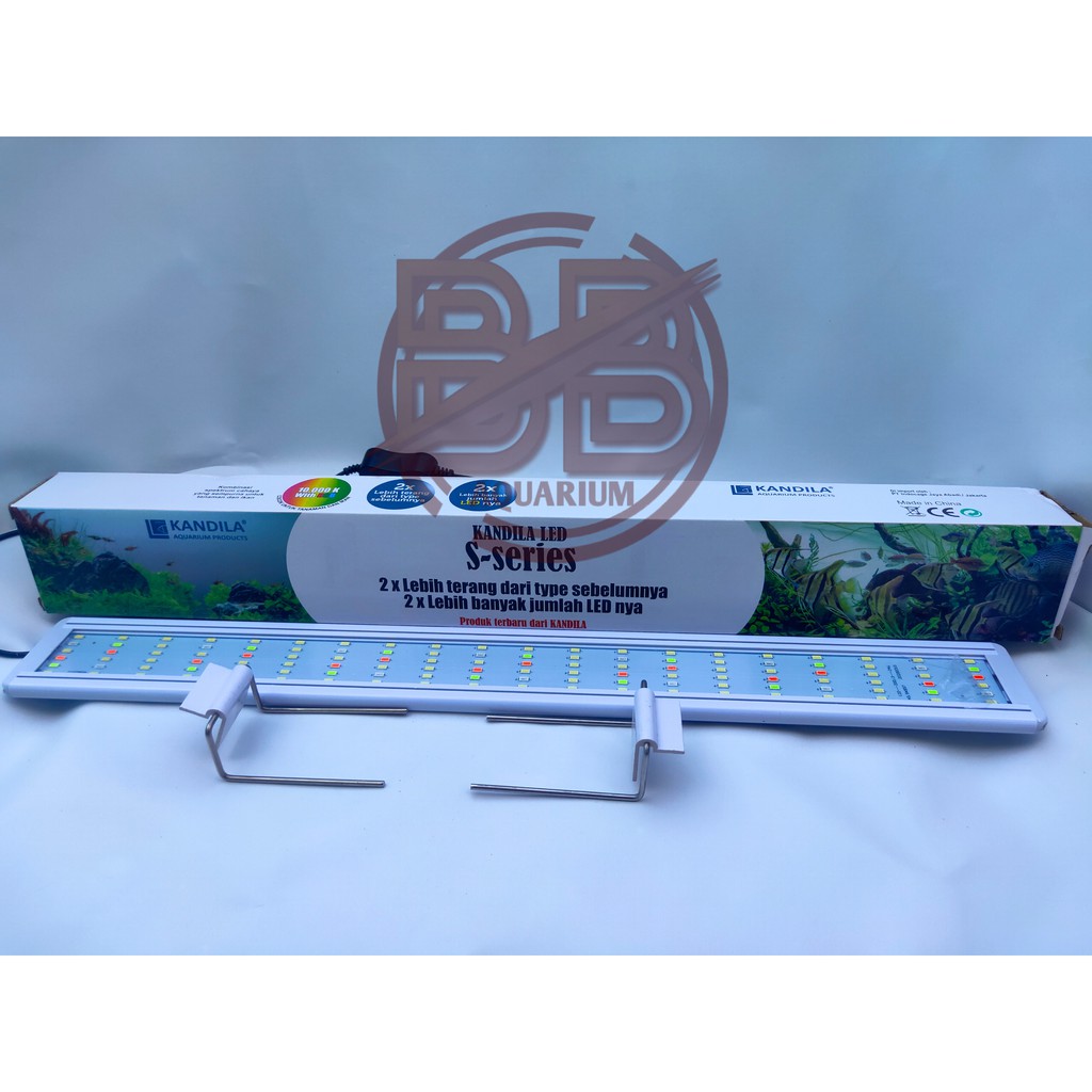 S-600 Kandila LED RGBW Lampu Aquarium Aquascape Aquarium 60-70cm S600
