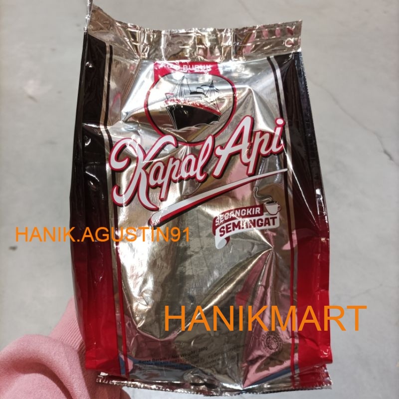 

Kapal Api Kopi Spesial Timah 380GR / Kapal Api Kopi Silver / Kapal Api Kopi Bubuk 380gr HM91