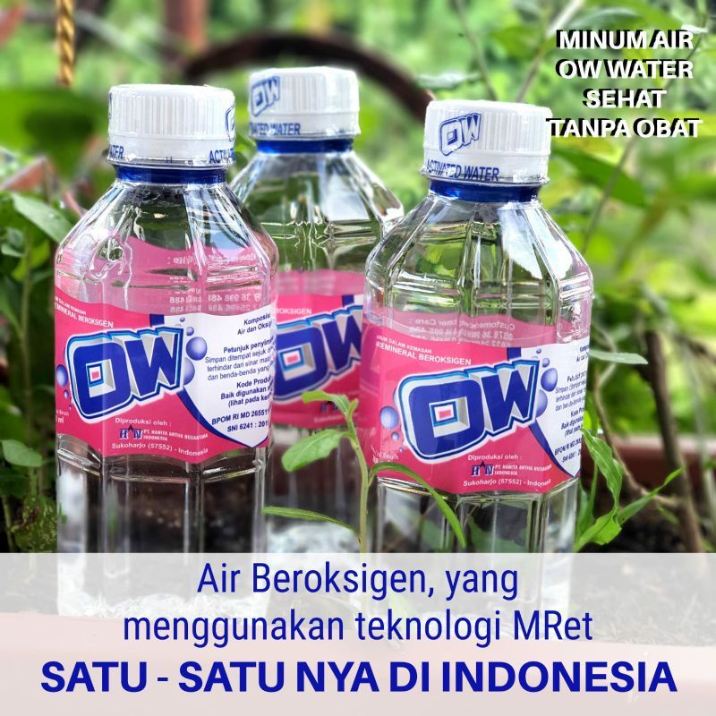 AIR MINUM MINERAL KESEHATAN OW HERBOXI WATER OXYGEN OXXY ACTIVE WATER