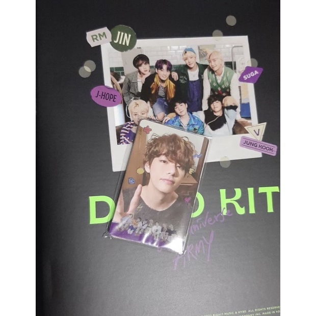 Photocard PC only taehyung deco kit