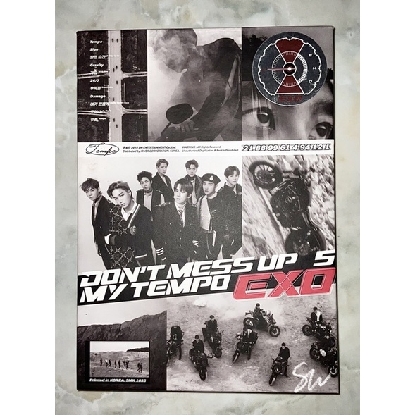 EXO ALBUM ONLY TEMPO-ALLEGRO