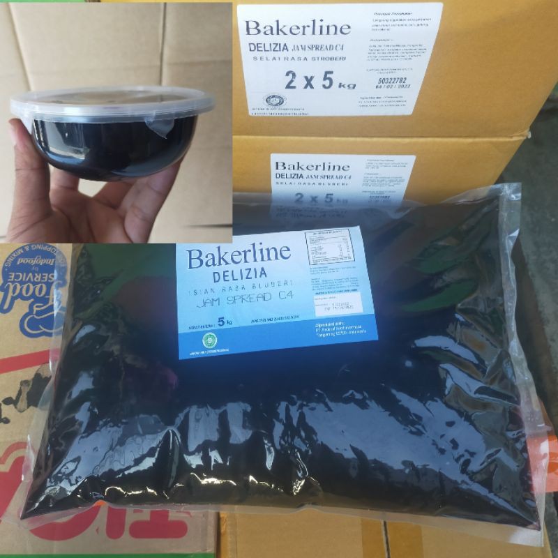 

SELAI BLUBERI ISIAN OLES ROTI RECPAK 250GR
