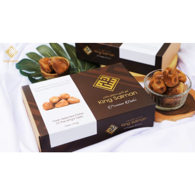 

#KURMA KING SALMAN berat 2.490gram isi 6 box.