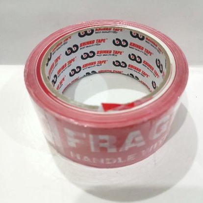 

Lakban FRAGILE KHINKO 45mm x 90 Yard 158 gram Jaminan Kualitas