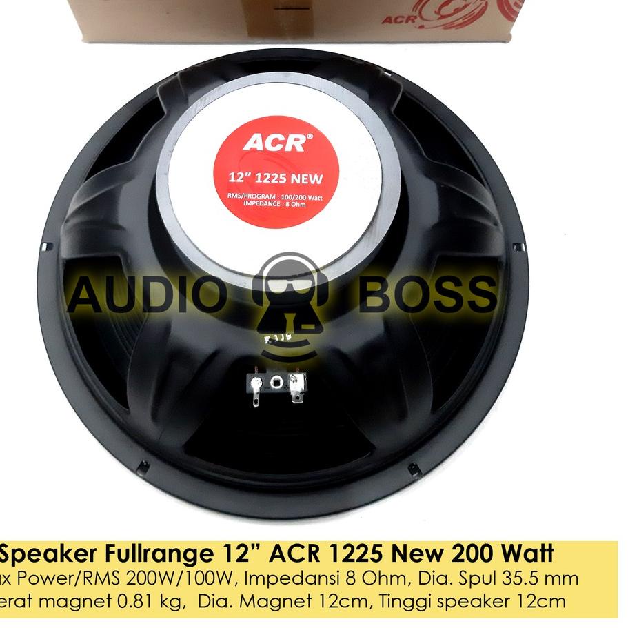 Terbaru Speaker ACR Full Range 12 inch ACR 12 1225